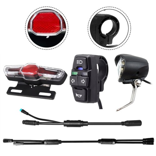 Kit luci bici elettrica