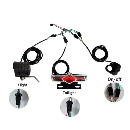 Faro bici elettrica 24v 36v - elettrica,